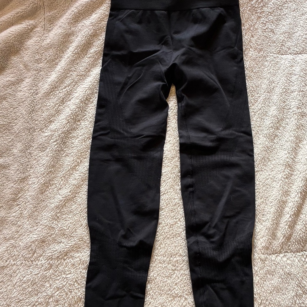 PINK Black Active Leggings